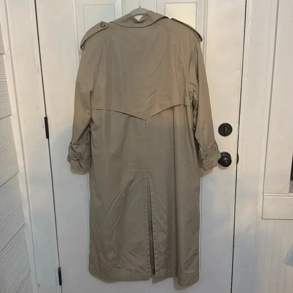 LONDON FOG Women’s Trench Coat 10 R No Belt - Picture 4 of 8